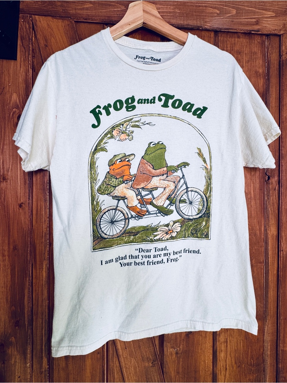 Frog and Toad Graphic Tee - White
